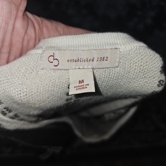 Established 1962 Black/Ivory SOFT KNIT SWEATER DRESS Day/Evening Fall Winter M - Picture 6 of 7